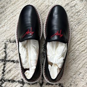 Men’s Giuseppe Zanotti Leather Slipon Sneakers EU43/US10